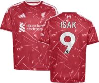 adidas Youth Liverpool FC Alexander Isak #9 2026 Home Replica