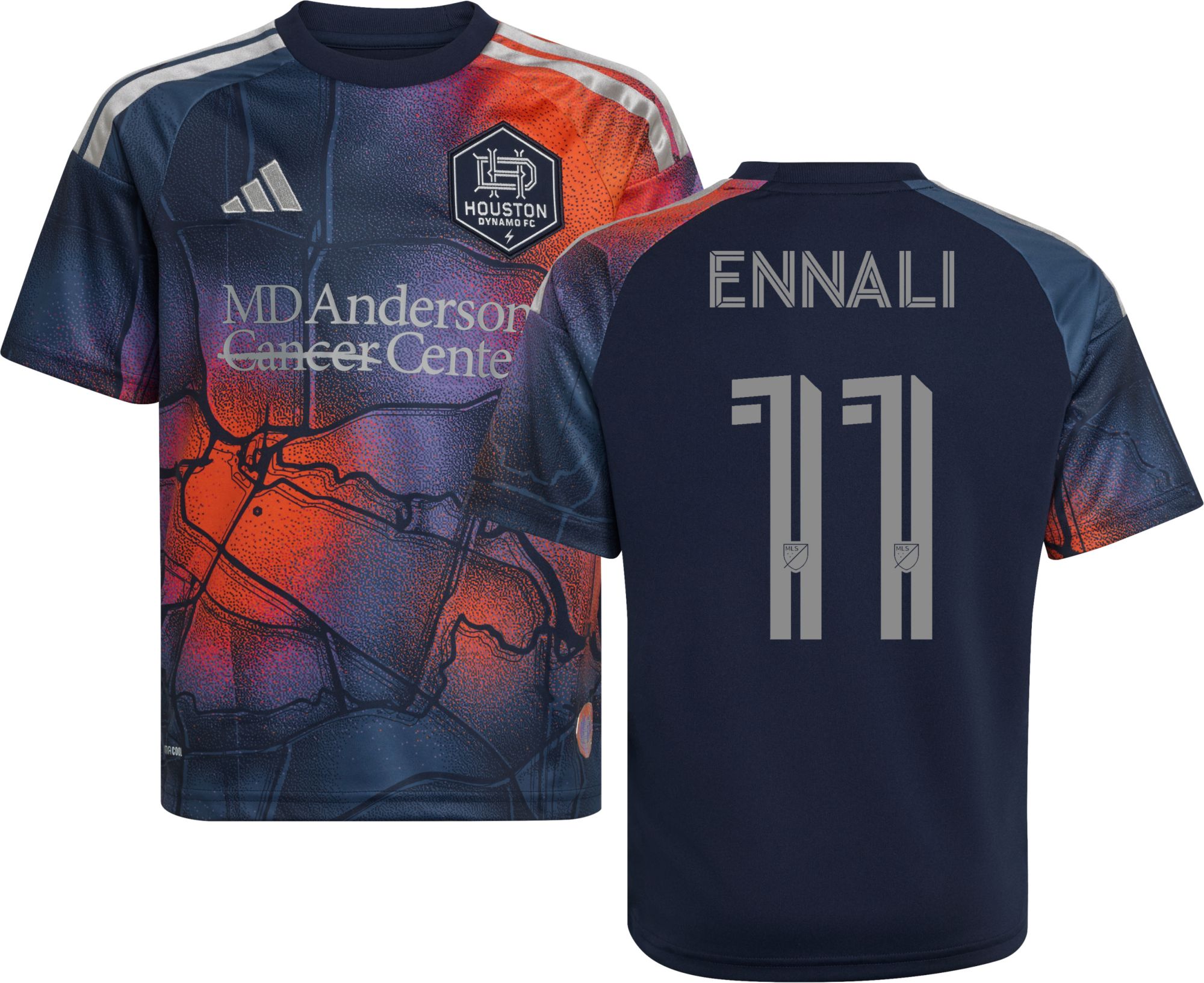 adidas Youth Houston Dynamo Lawrence Ennali 2026 Secondary Replica