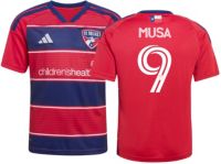 adidas Youth FC Dallas Petar Musa #9 2026 Primary Replica 'DNA Kit
