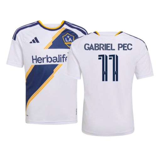 adidas Youth LA Galaxy Joao Klauss 2026 Primary Replica Jersey