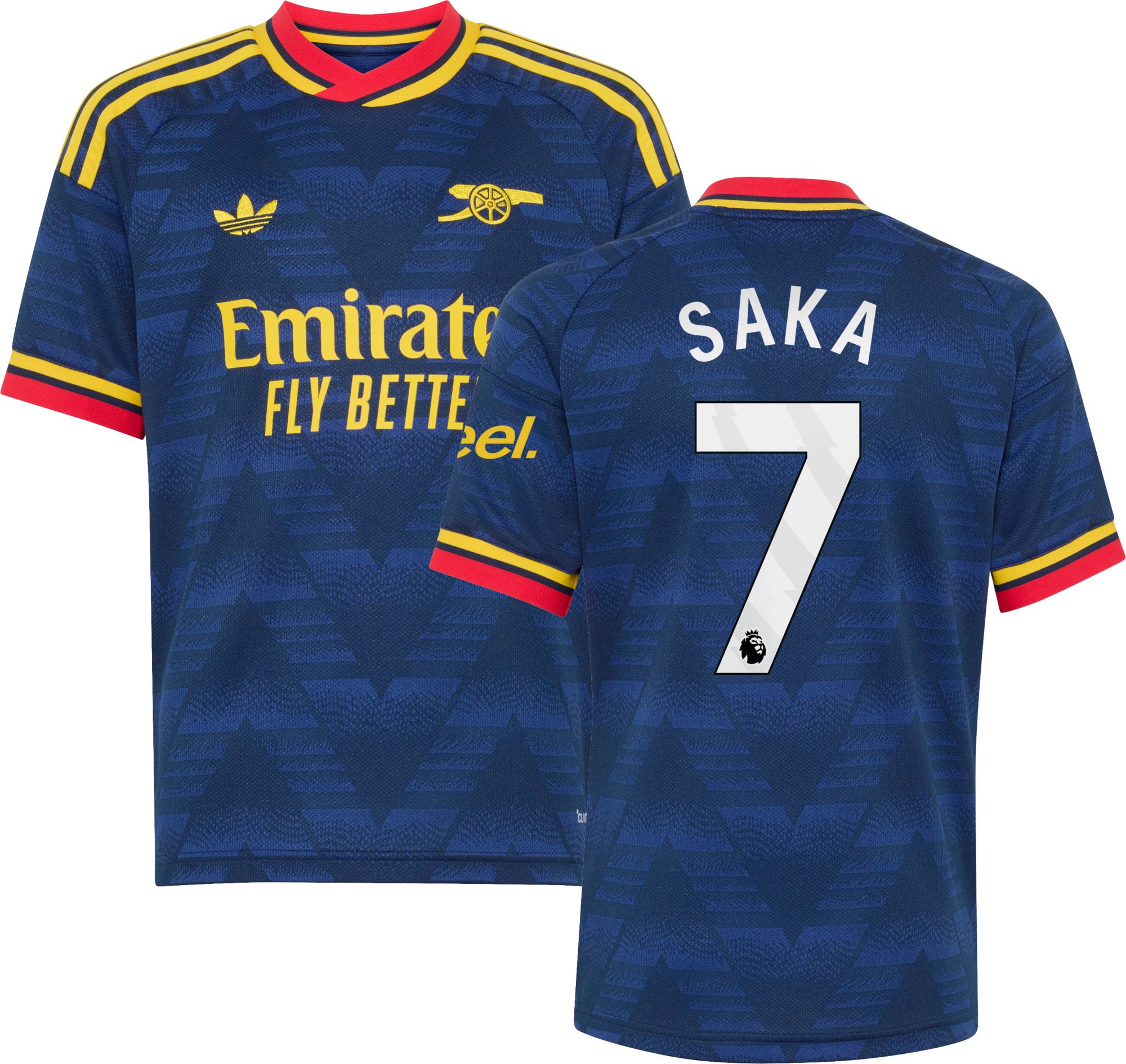 adidas Youth Arsenal Bukayo Saka #7 2026 Away Replica Jersey