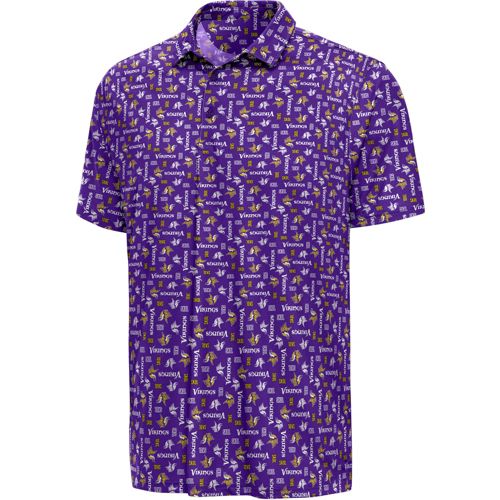Antigua Men's Minnesota Vikings Dark Purple Heather Eternal