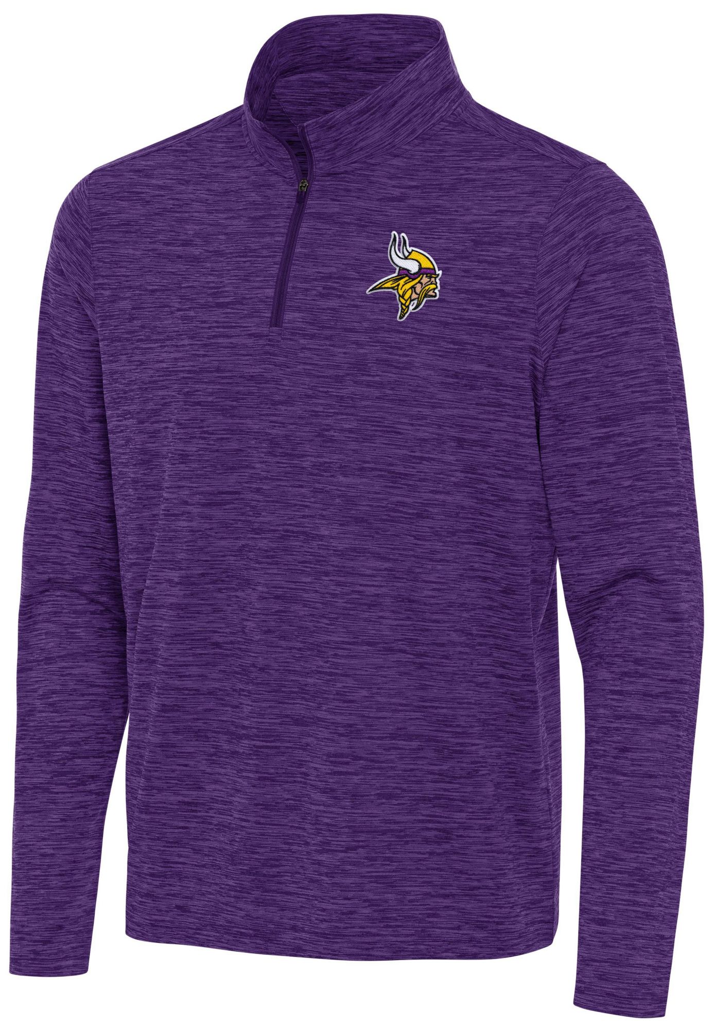 Antigua Men's Minnesota Vikings Dark Purple Heather Eternal