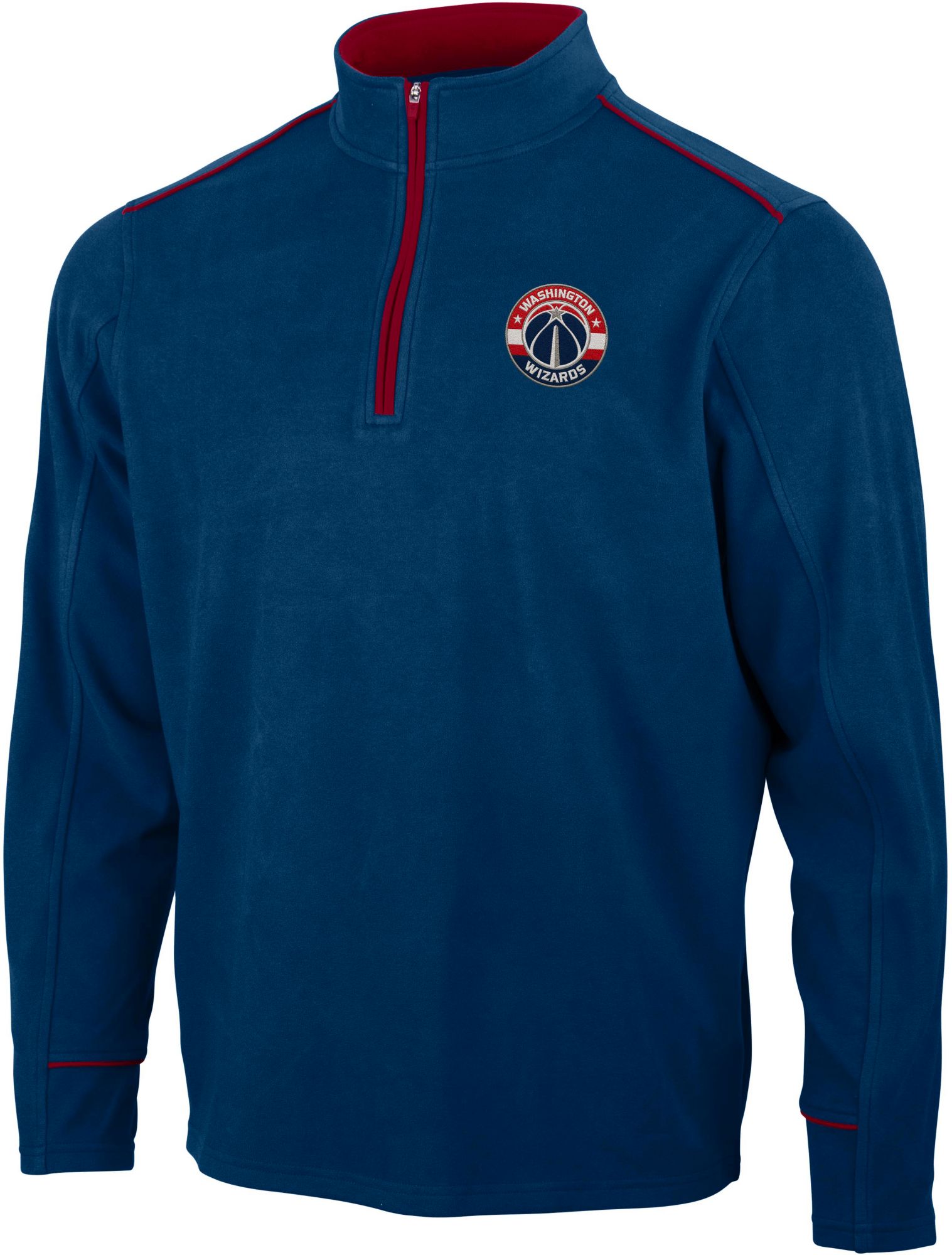 Antigua Men's Washington Wizards Leverage 1/4 Zip Pullover