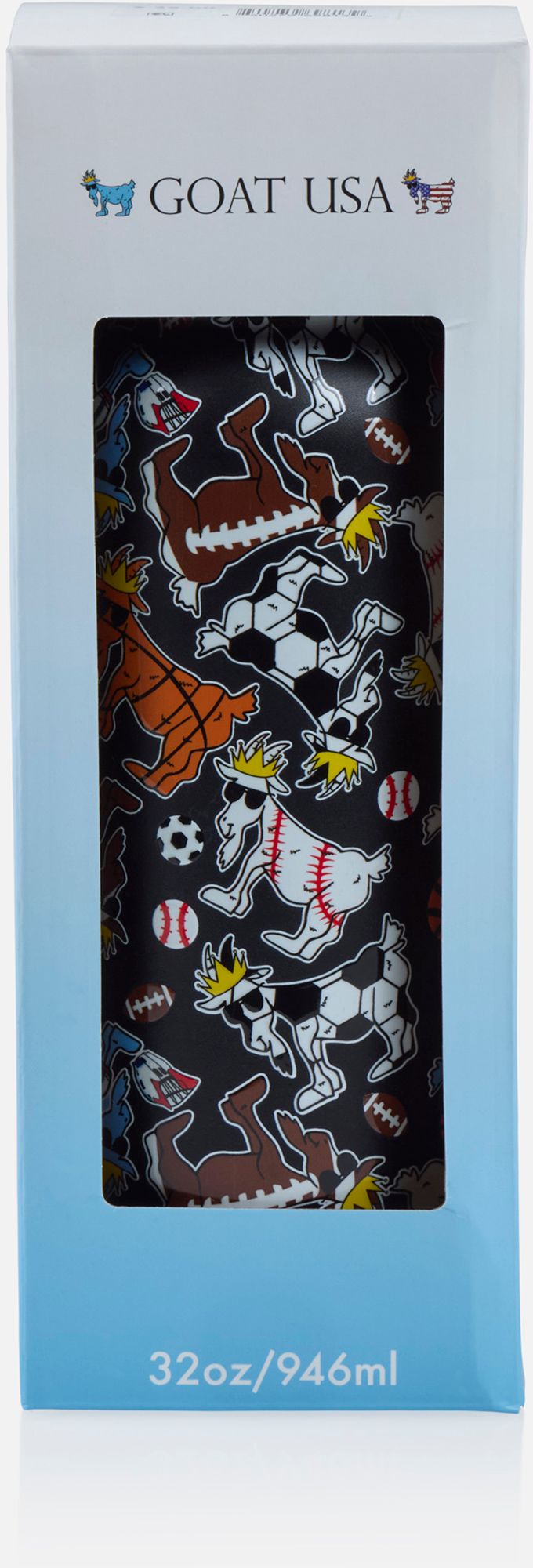 GOAT USA 32 oz. Sports AOP Water Bottle product image