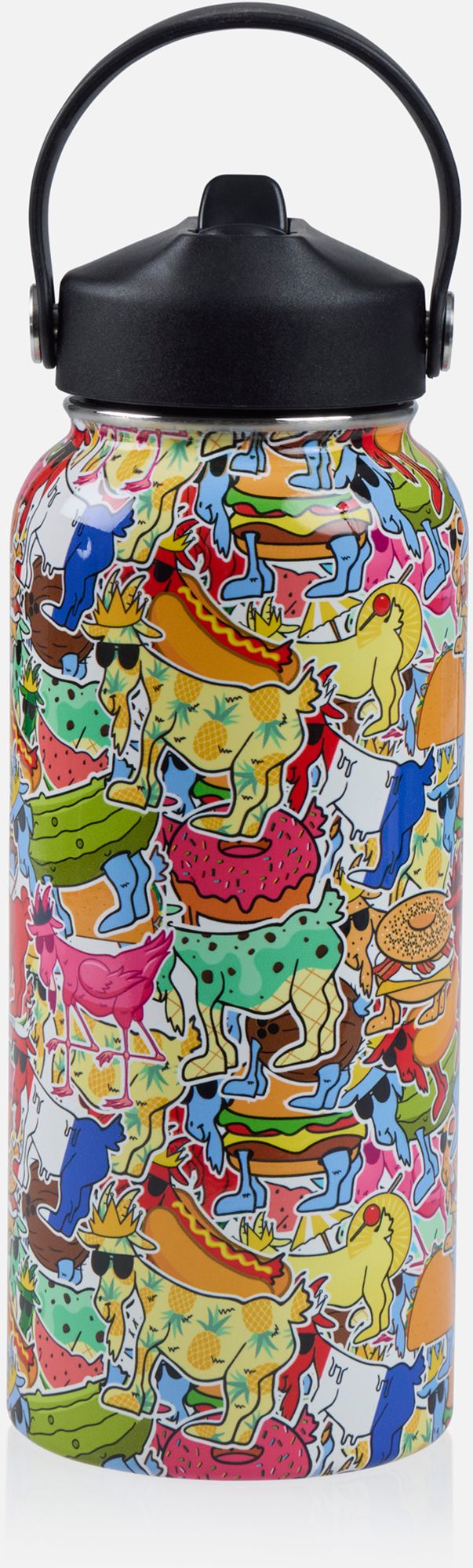 GOAT USA 32 oz. AOP Sticker Wrap Water Bottle product image