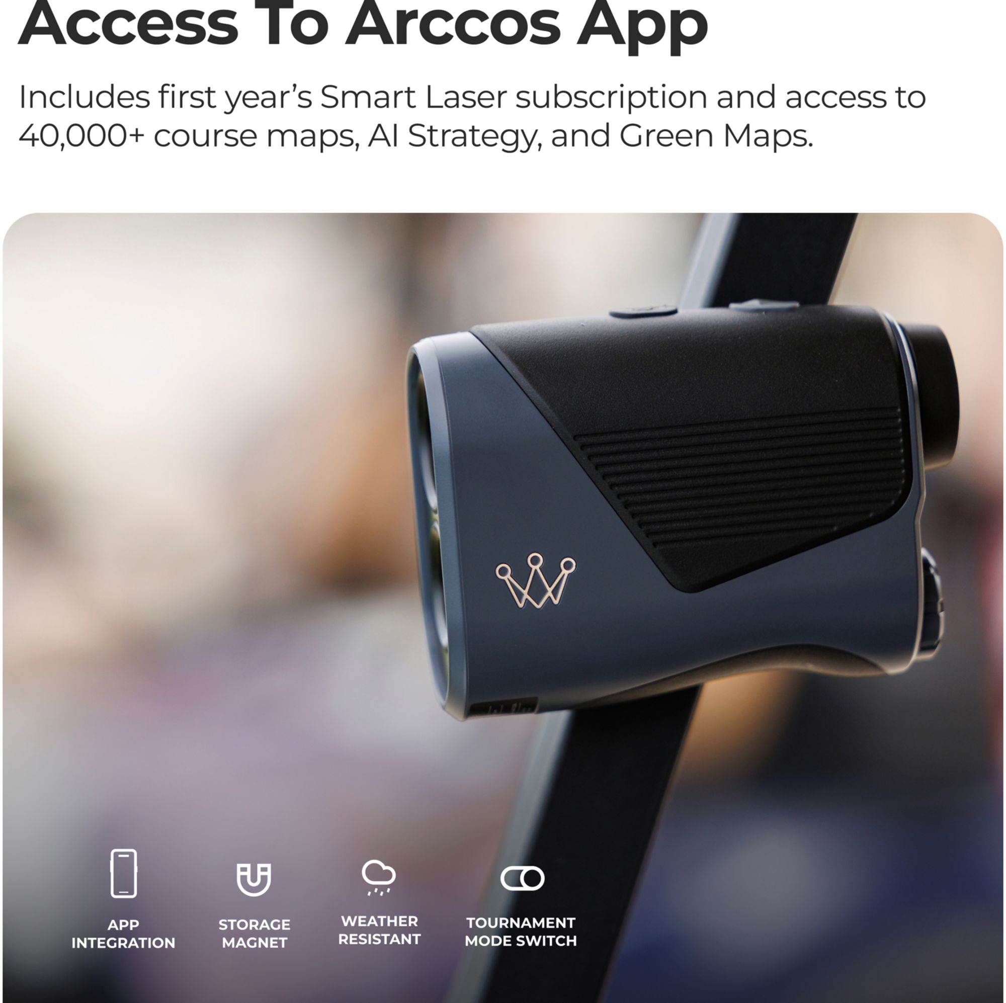 Arccos Smart Laser Rangefinder product image