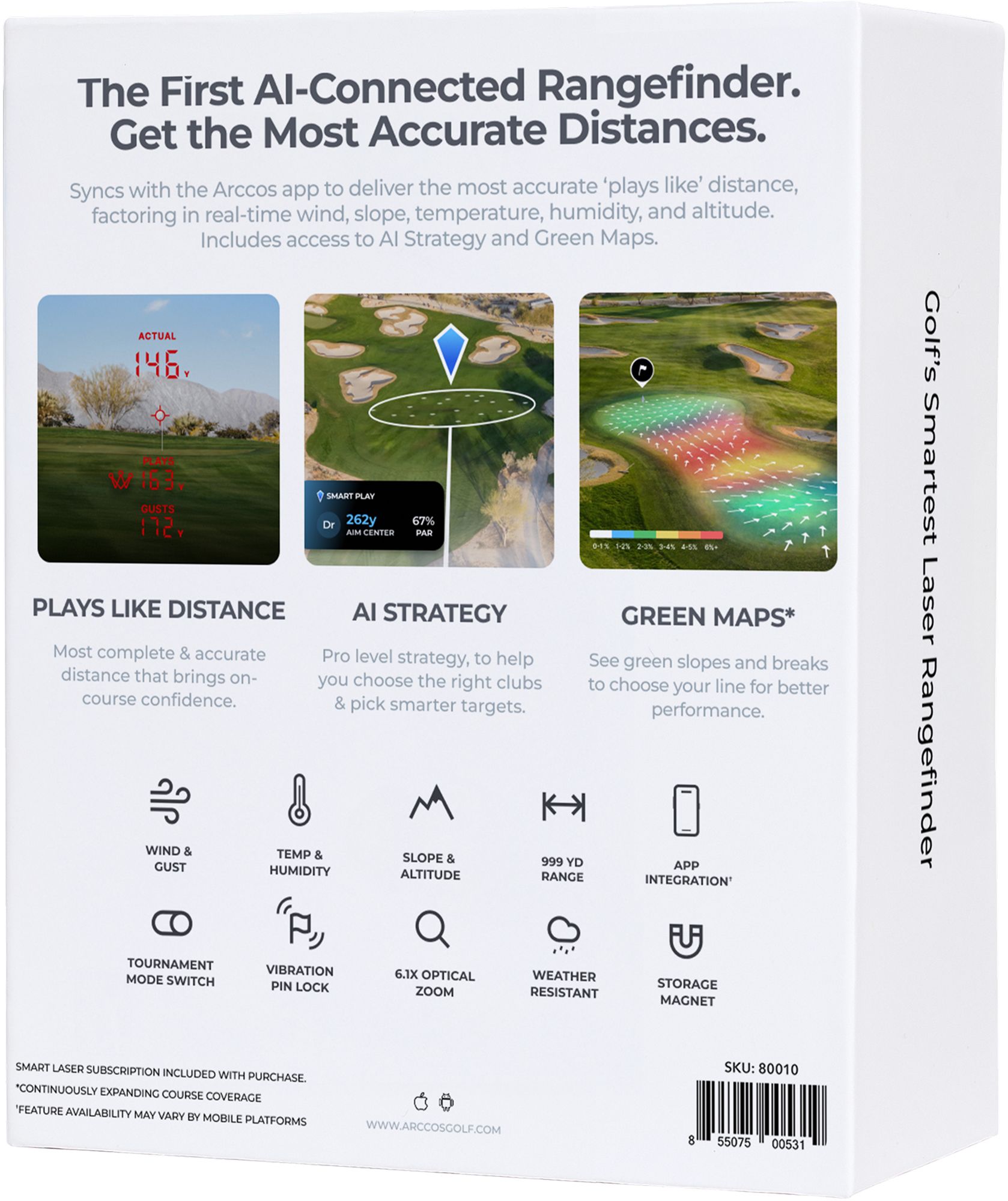 Arccos Smart Laser Rangefinder product image