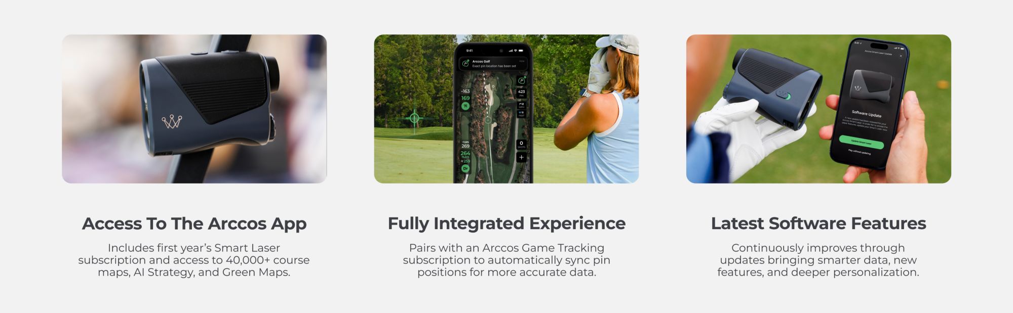Arccos Smart Laser Rangefinder product image