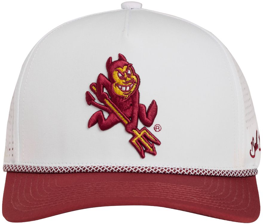 Bad Birdie Adult Arizona State Sun Devils White Sparky Adjustable