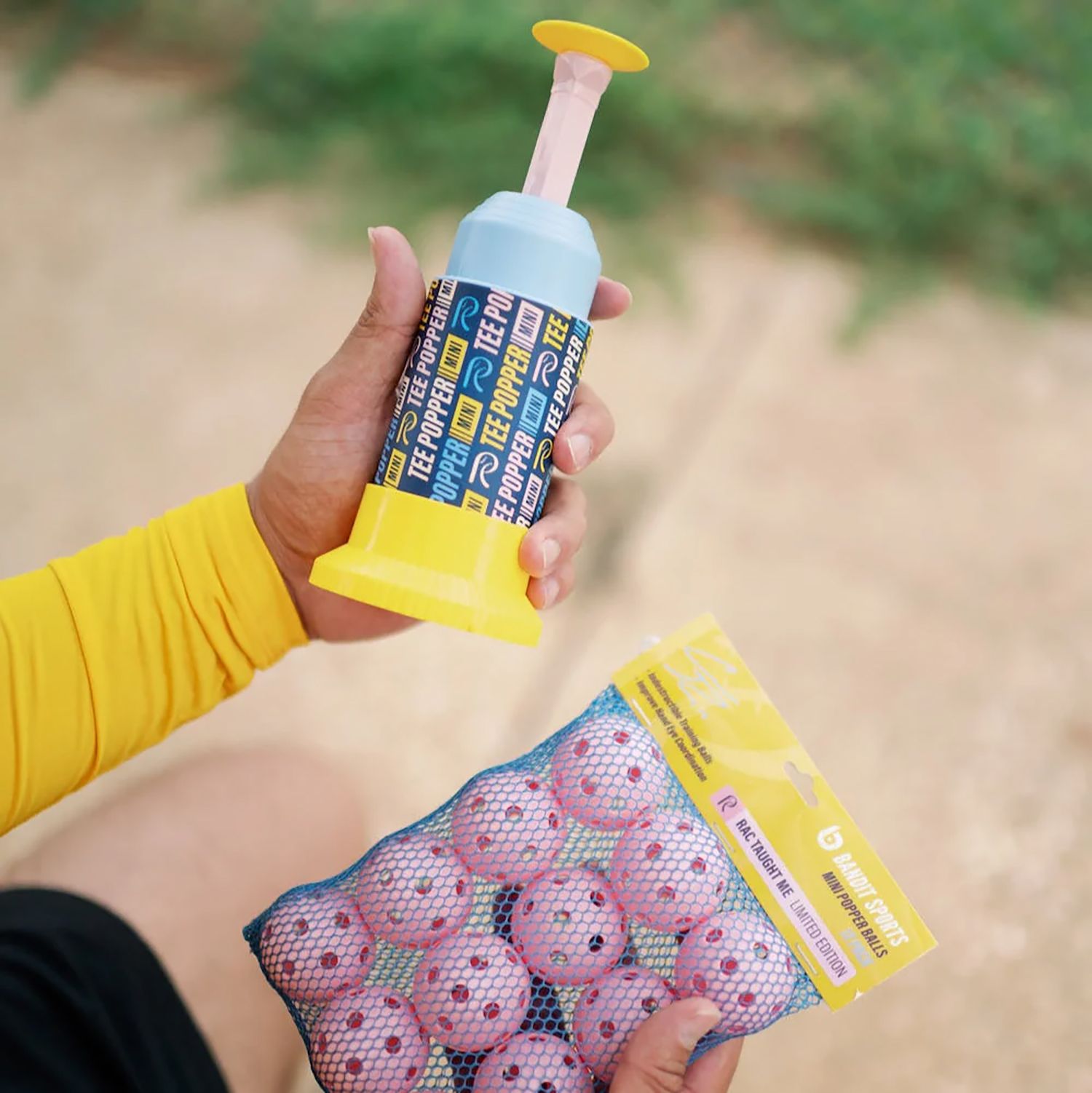 Bandit Sports x Coach RAC Tee Mini Popper Training Tee & 12 Pack Balls product image