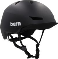 bern fl-1 libre bike helmet matte black s - White, Small helping to increase your visibility in low light. BERN - FL-1 Libre (Matte
