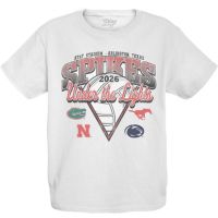 Blue 84 NCAA Spikes Under the Lights T-Shirt 2026 Arlington Texas