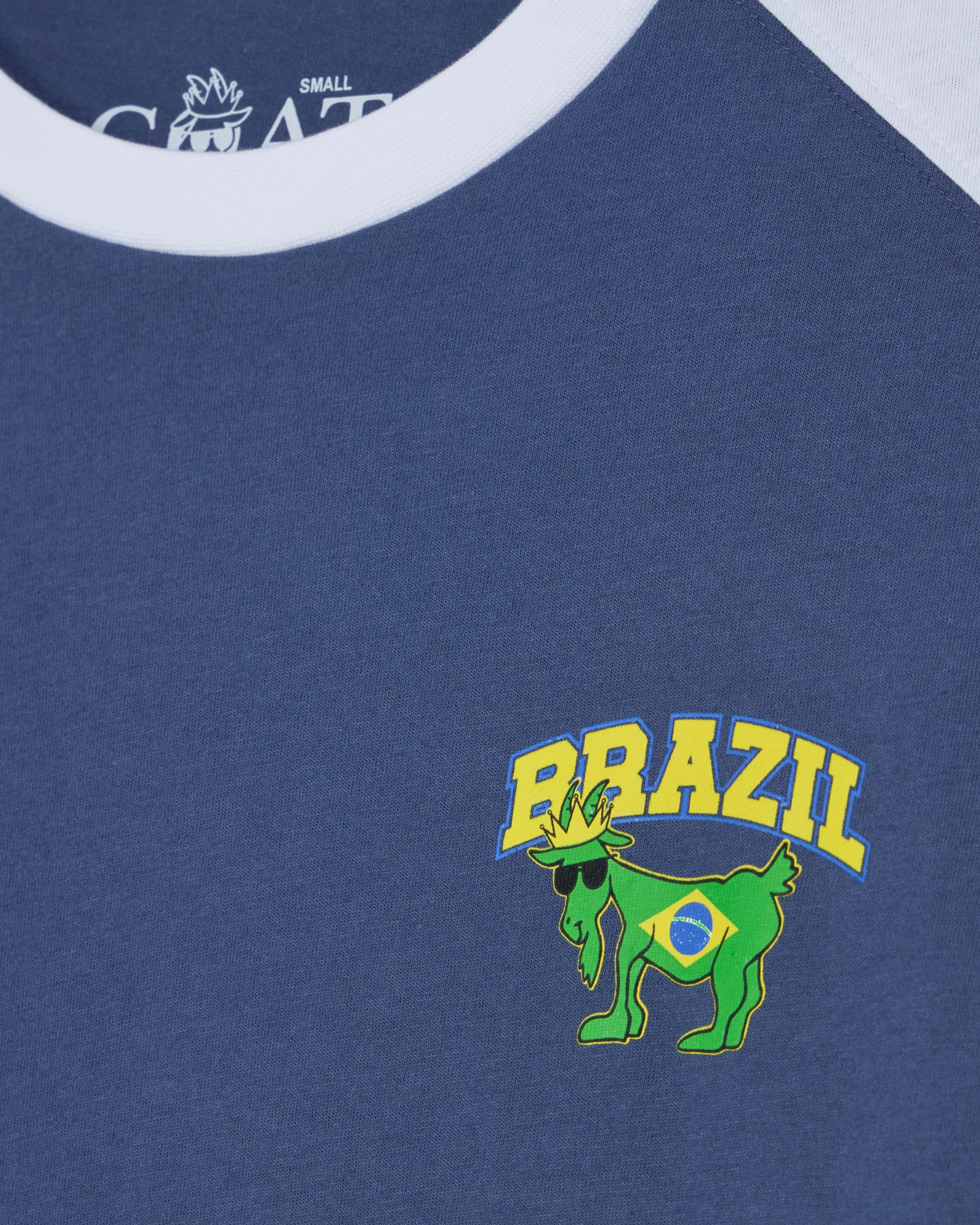 GOAT USA Brazil Nations Short Sleeve T-Shirt product image