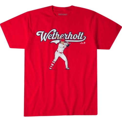 Nike Men's St. Louis Cardinals Sport Red JJ Wetherholt #26 Home T