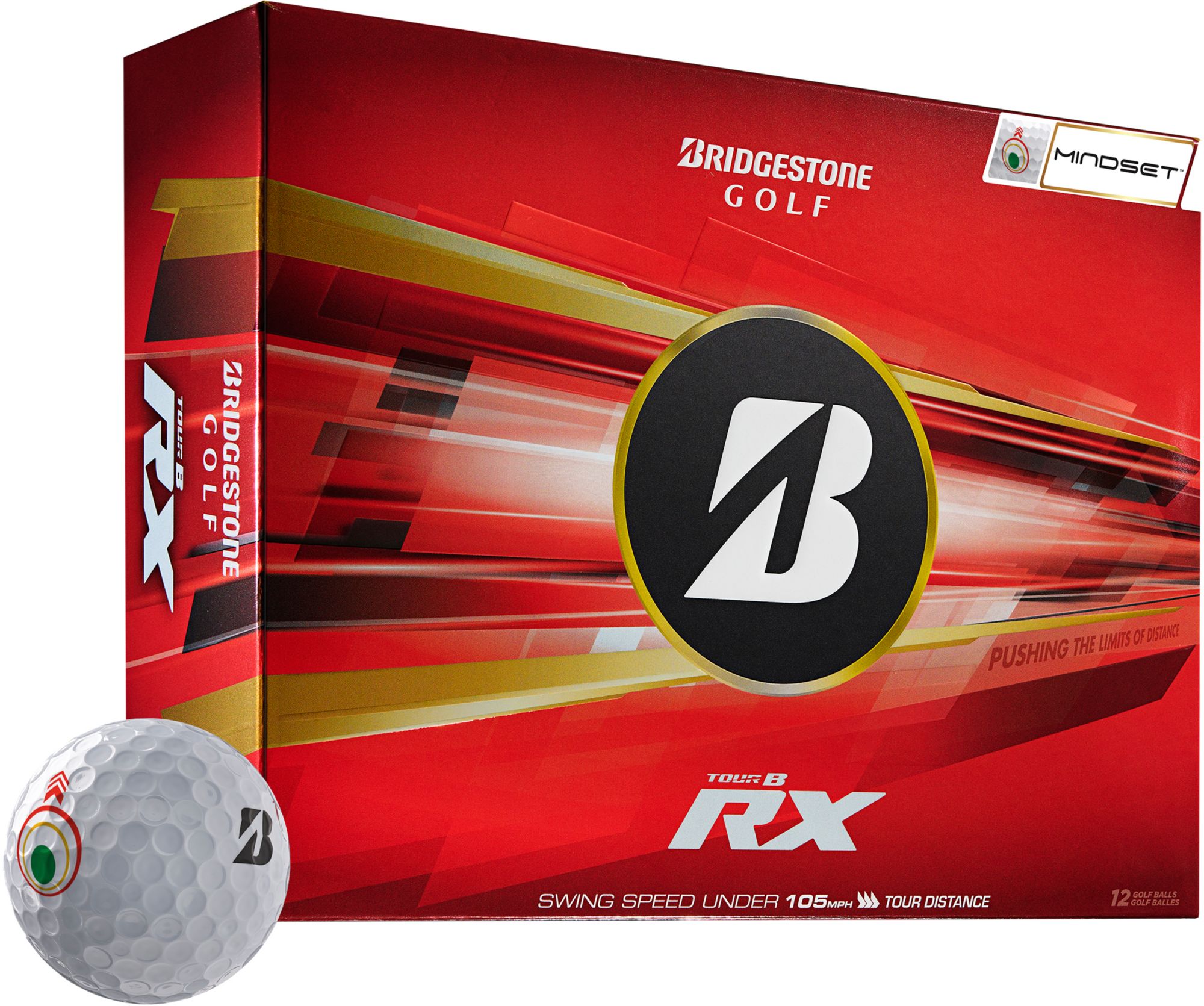 Bridgestone 2026 Tour B RX Mindset Golf Balls product image