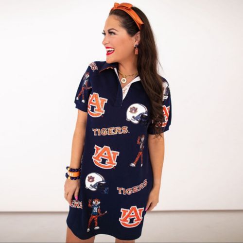 Nike Women's Auburn Tigers White Fashion Jersey