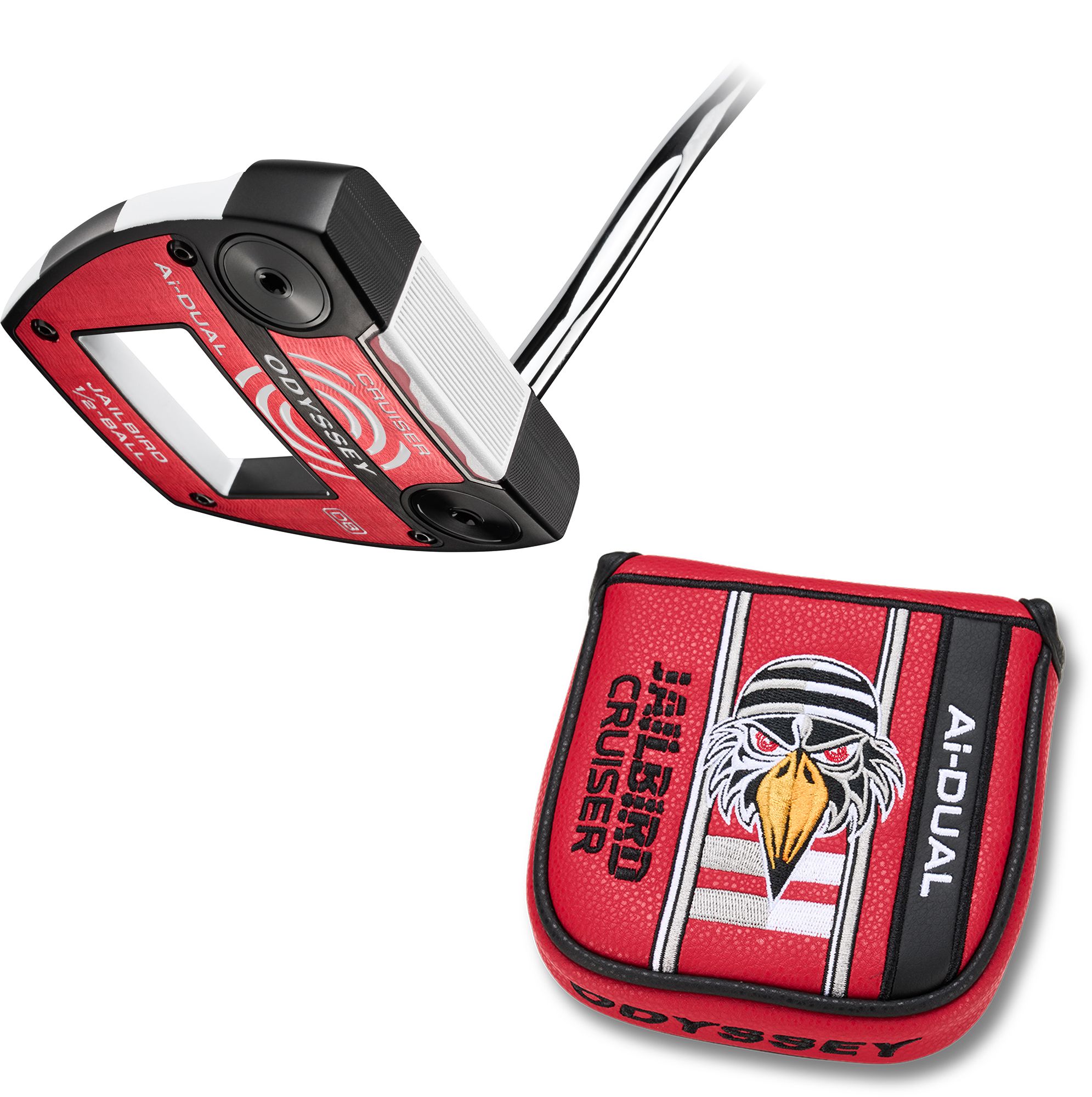 Odyssey Ai-DUAL Jailbird Cruiser 1/2 Ball Putter product image