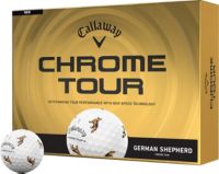 Callaway Chrome Tour German Shepherd Golf Balls | Dick's Sporting