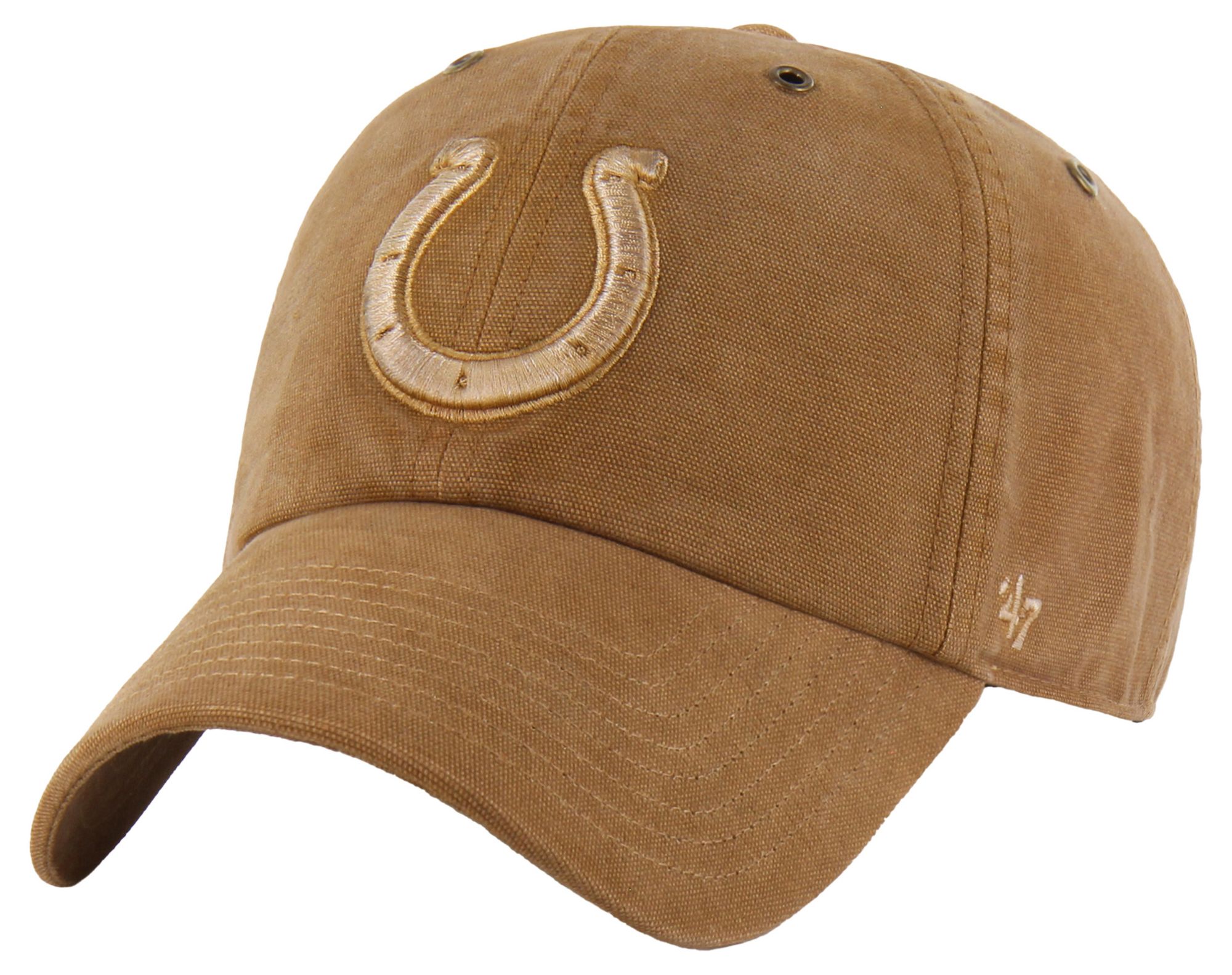Carhartt x '47 Adult Indianapolis Colts Brown Dyed Clean Up Hat
