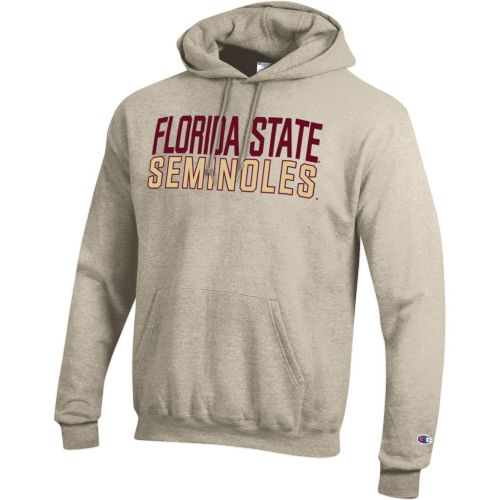 Champion Men's Florida State Seminoles Silver Gray Reverse Weave
