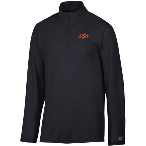 Antigua Men's Oklahoma State Cowboys Tidy Hood 1/4 Zip | Dick's
