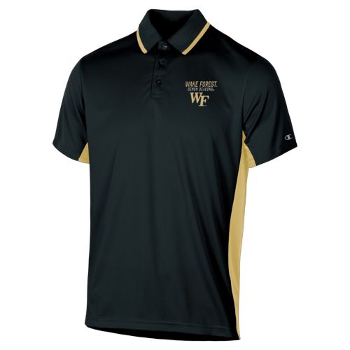 Nike Men's Wake Forest Demon Deacons Black Replica Road Baseball