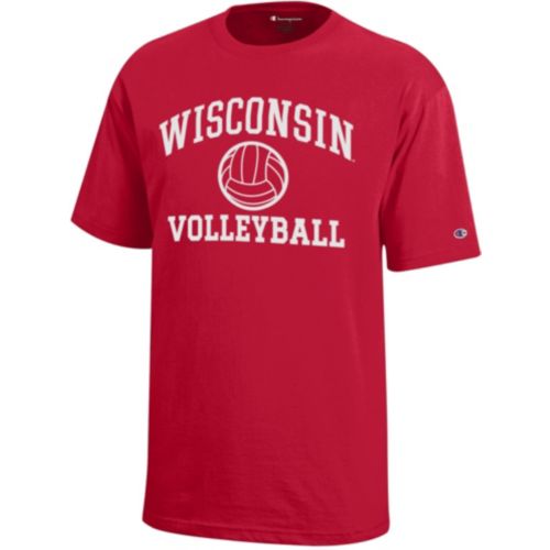 Champion Youth Wisconsin Badgers Jersey Basketball T-Shirt