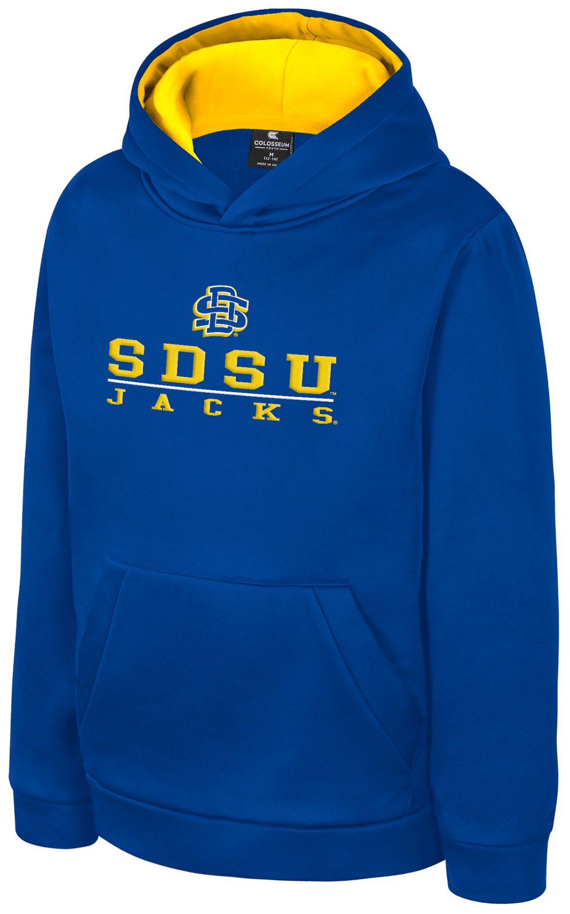 Colosseum Boys' South Dakota State Jackrabbits Royal Pullover