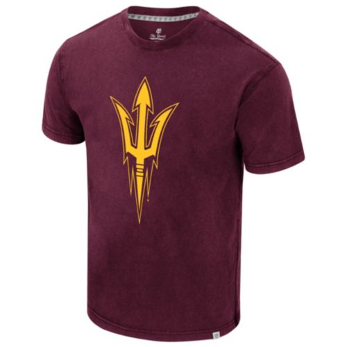 Colosseum Men's Arizona State Sun Devils Maroon Richie Long Sleeve