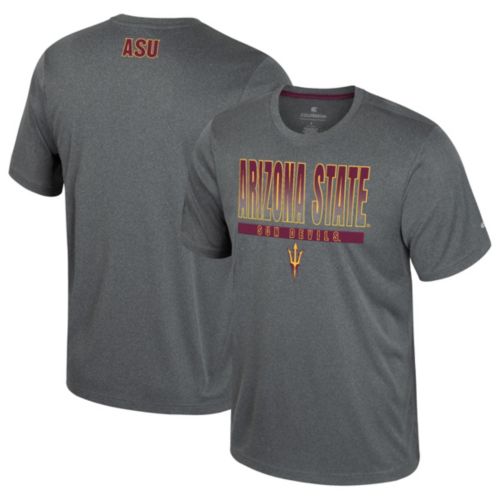 Colosseum Men's Arizona State Sun Devils Maroon Richie Long Sleeve