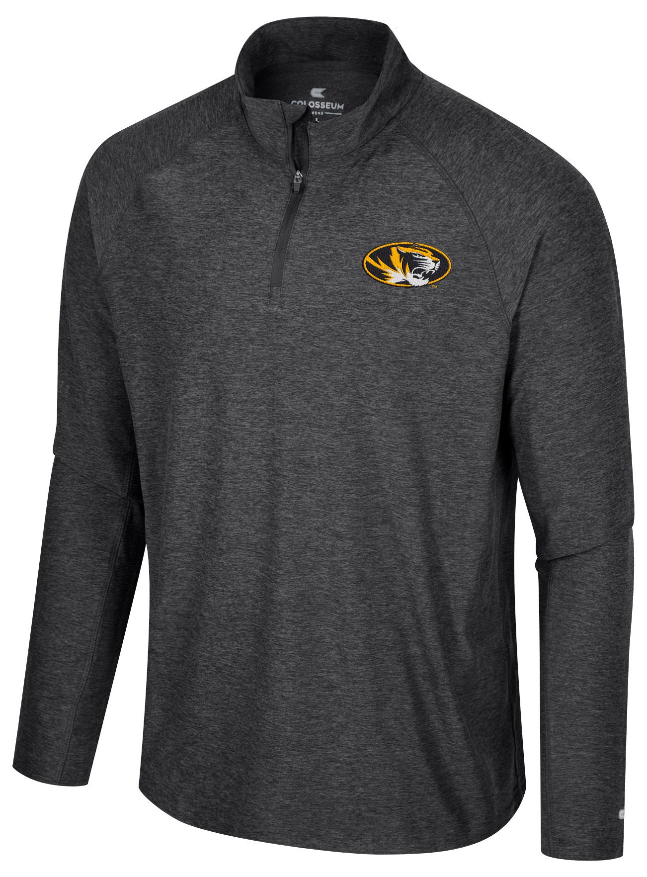 Colosseum Men's Missouri Tigers Black 1/4 Zip Jacket | Dick's