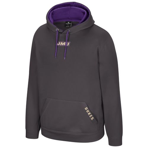 Colosseum Men's James Madison Dukes Purple Mikey Tonal Hoodie