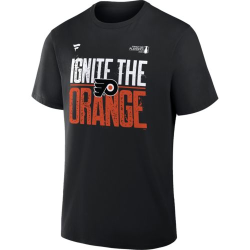 NHL Men's Philadelphia Flyers Trevor Zegras #46 Orange T-Shirt