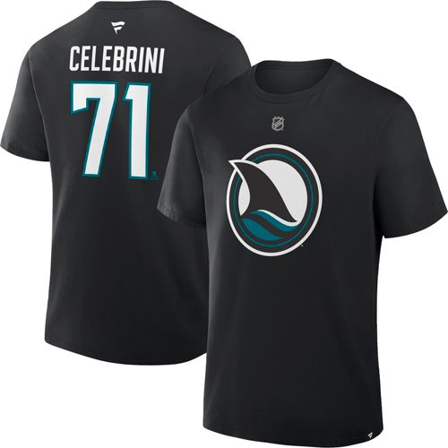 NHL Adult San Jose Sharks Logan Couture #39 Black T-Shirt | Dick's