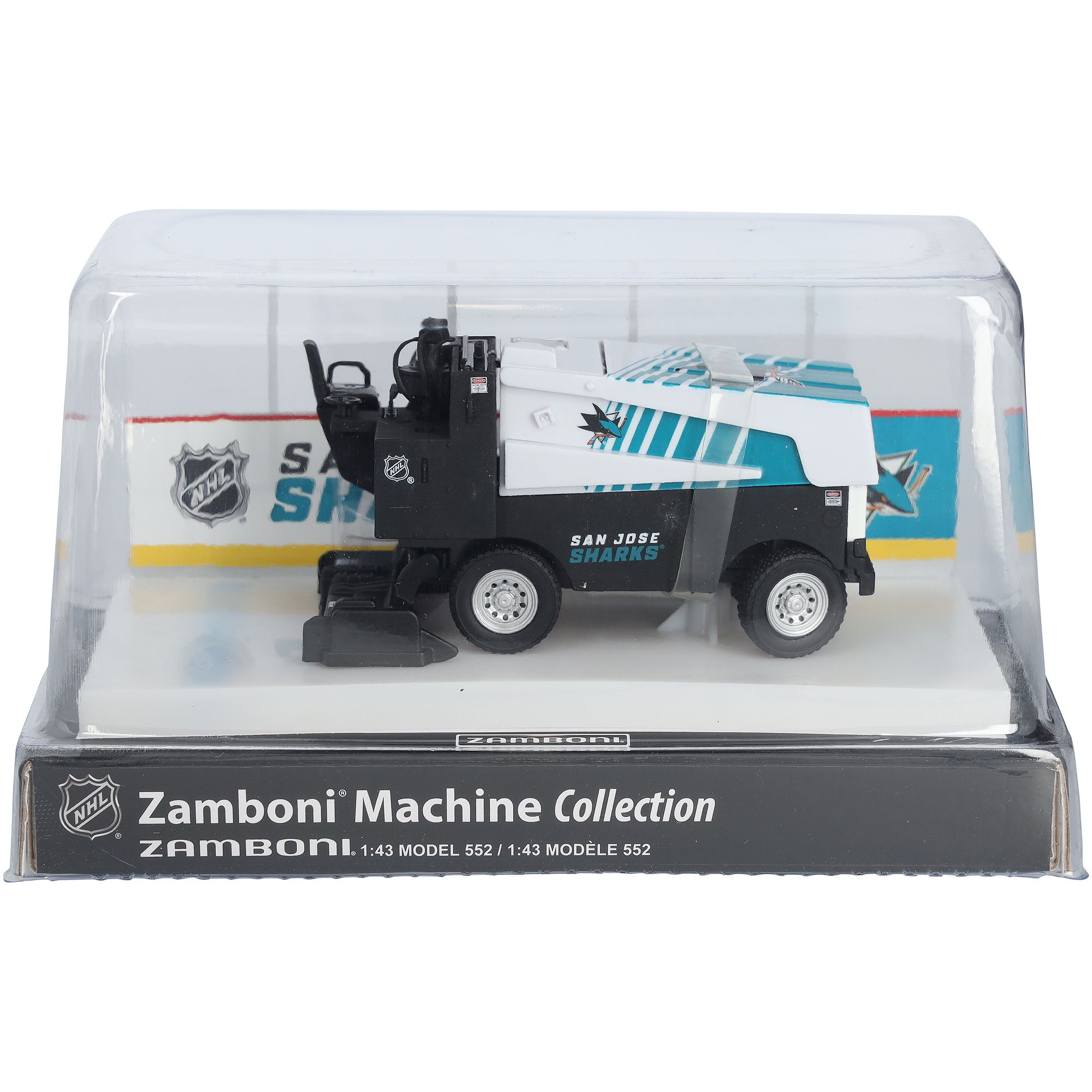 NHL San Jose Sharks Die Cast Zamboni Figurine | Dick's Sporting Goods