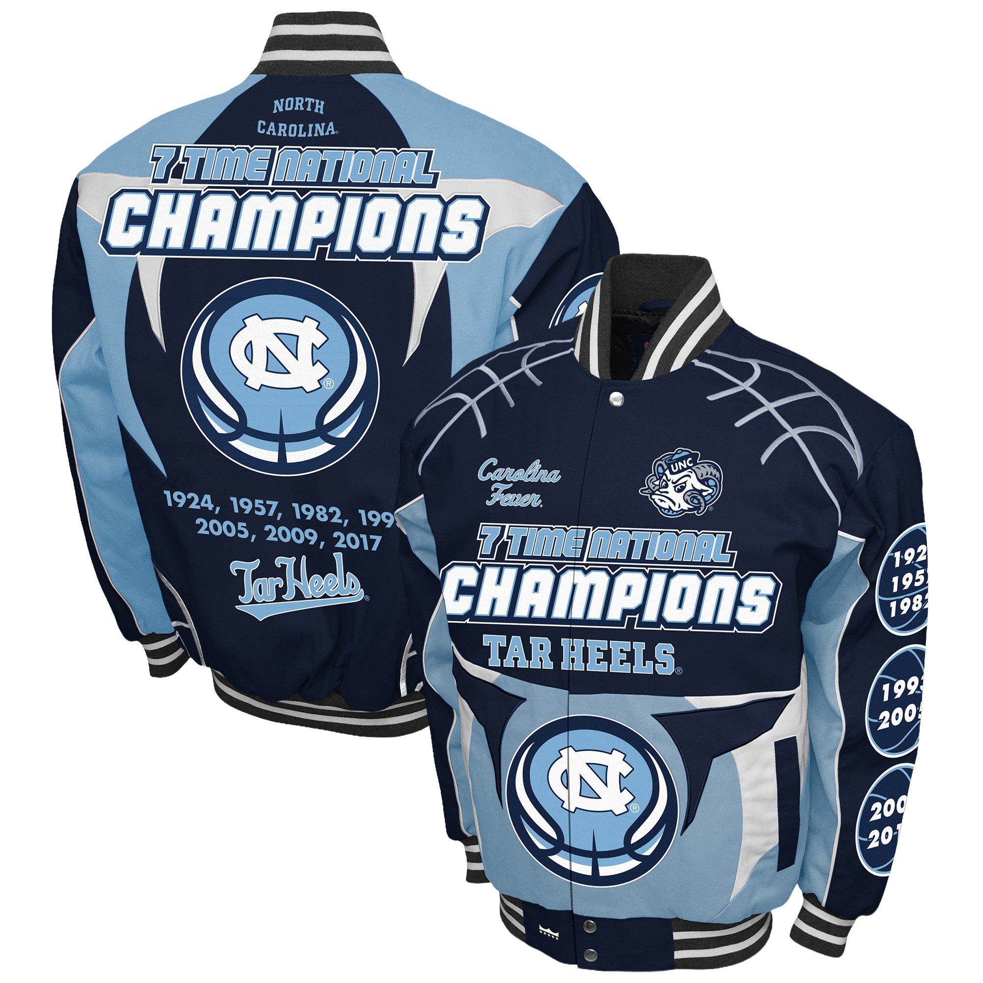 Franchise Club Men's North Carolina Tar Heels Carolina Blue