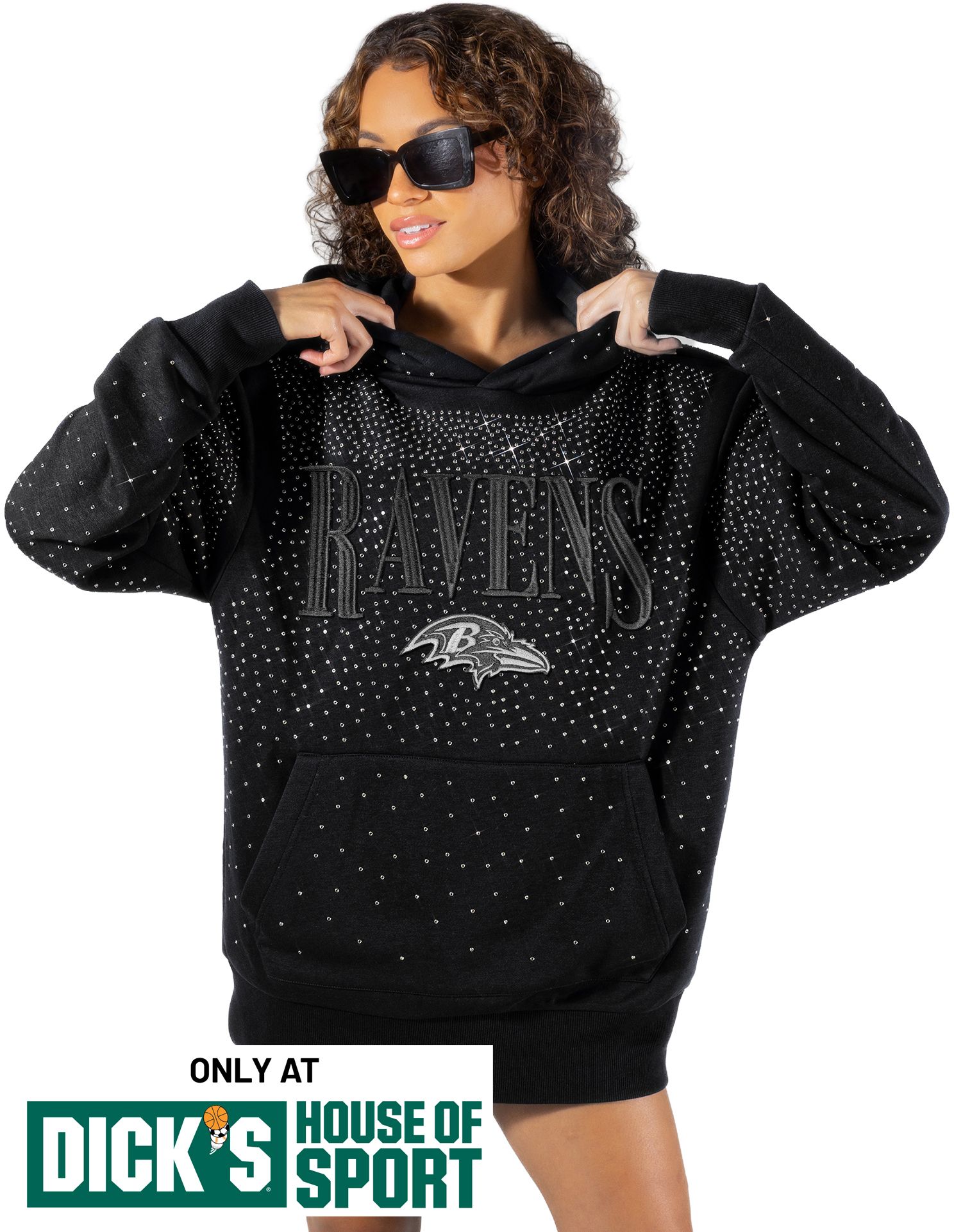 Gameday Couture Women's Baltimore Ravens Black Lights Pullover