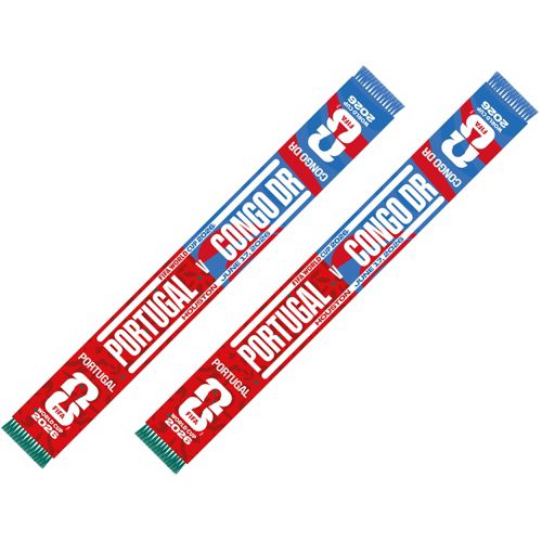 World Cup 2026 日本vsブラジル マフラータオル Global Scarves Portugal VS Croatia 2026 FIFA World Cup Matchup