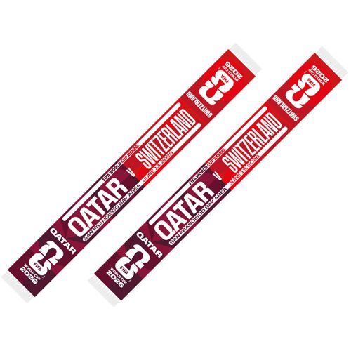 Global Scarves Canada VS Qatar 2026 FIFA World Cup Matchup Scarf