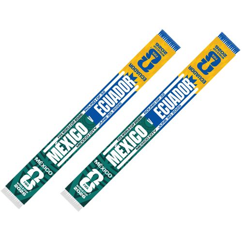 Global Scarves Brazil VS Japan 2026 FIFA World Cup Matchup Scarf
