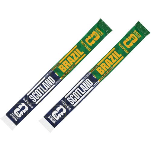 Global Scarves Brazil vs Morocco 2026 World Cup Matchup Scarf