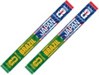 日本代表 マッチデーニットマフラー vsブラジル Global Scarves Brazil VS Japan 2026 FIFA World Cup Matchup Scarf