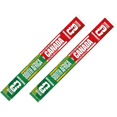 Global Scarves Brazil VS Japan 2026 FIFA World Cup Matchup Scarf