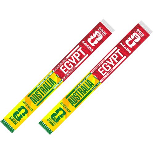 Global Scarves Brazil VS Japan 2026 FIFA World Cup Matchup Scarf