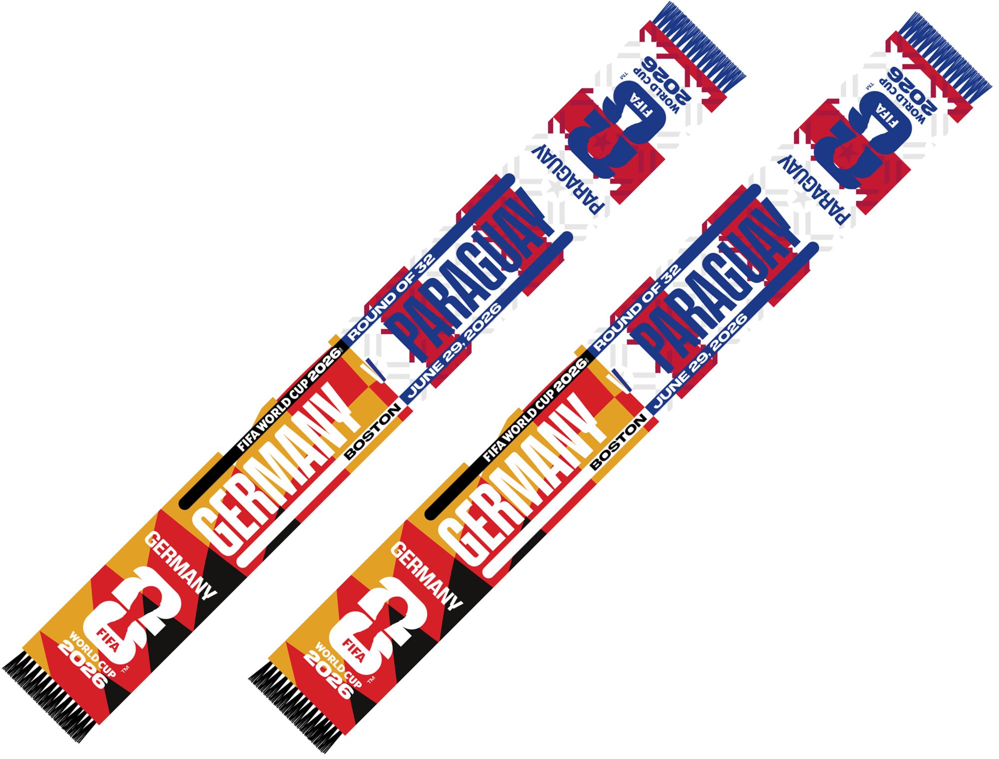 Global Scarves Germany VS Paraguay 2026 FIFA World Cup Matchup