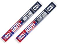Global Scarves Haiti VS Scotland 2026 FIFA World Cup Matchup Scarf