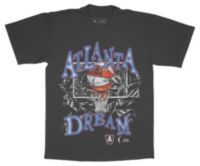 PLAYA SOCIETY Men's Atlanta Dream Black Shattered Glass Graphic T