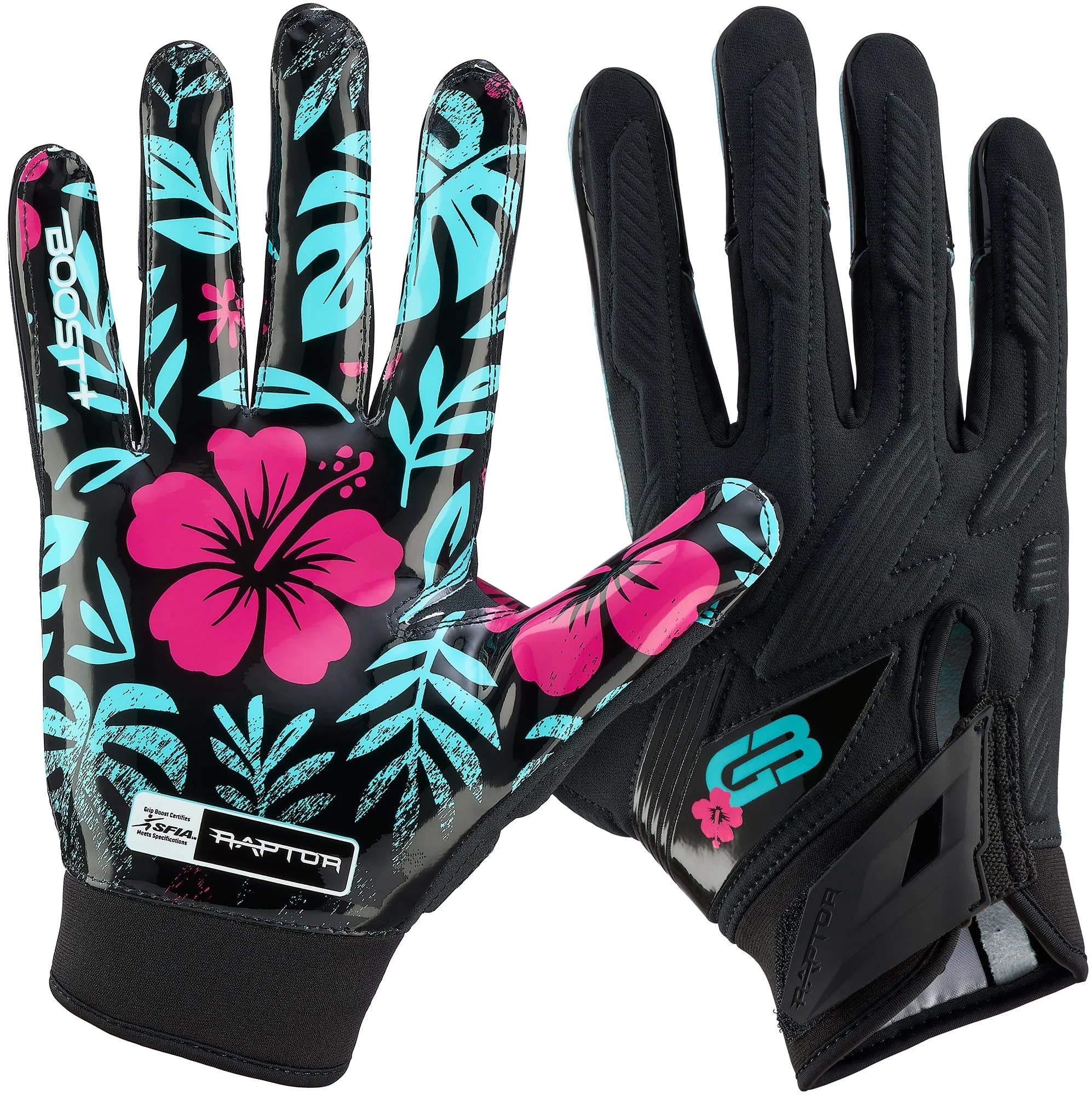 Grip Boost Adult Raptor 2.0 Hybrid Football Gloves | Dick's