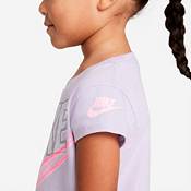 Nike Toddler Girls' Sidewalk Chalk Logo Graphic T-Shirt product image